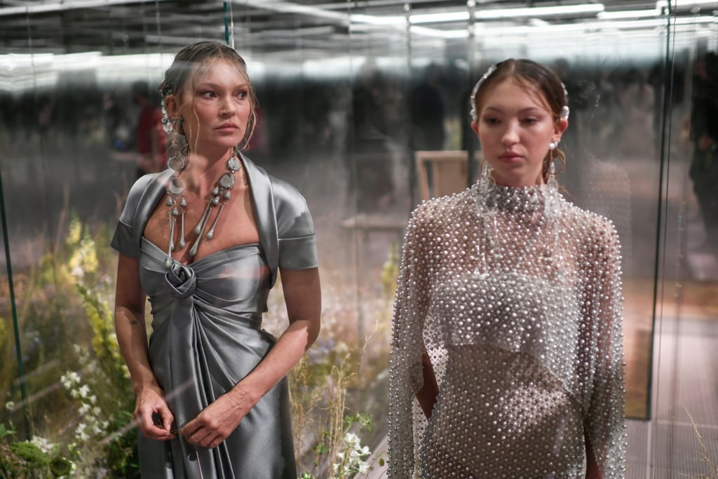 Kate Moss and Daughter Lila on Fendi Couture Runway 2021