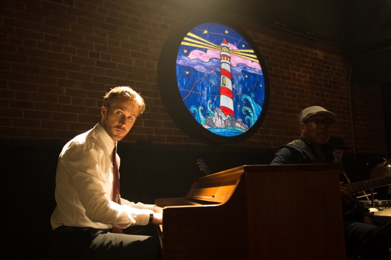 Gosling Is Actually Playing the Piano