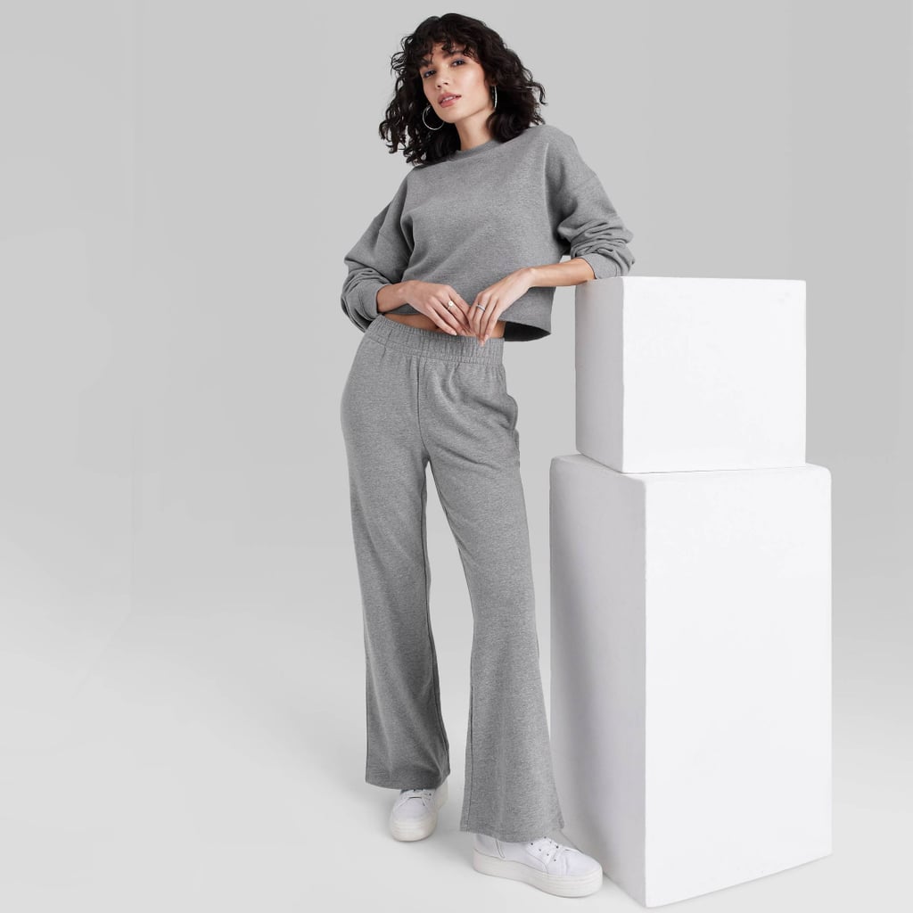 Affordable Aritzia Dupe: Wild Fable High-Rise Wide Leg French Terry Sweatpants