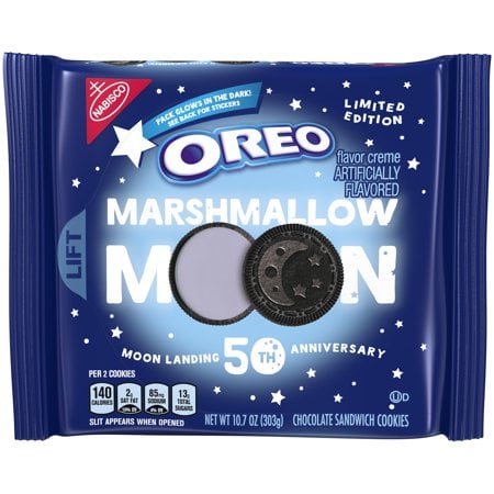 Oreo Marshmallow Moon Cookies