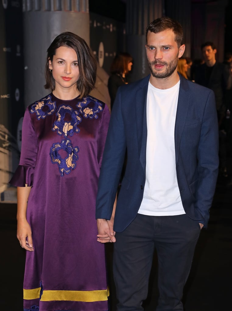 Jamie Dornan and Amelia Warner at British Film Awards 2016
