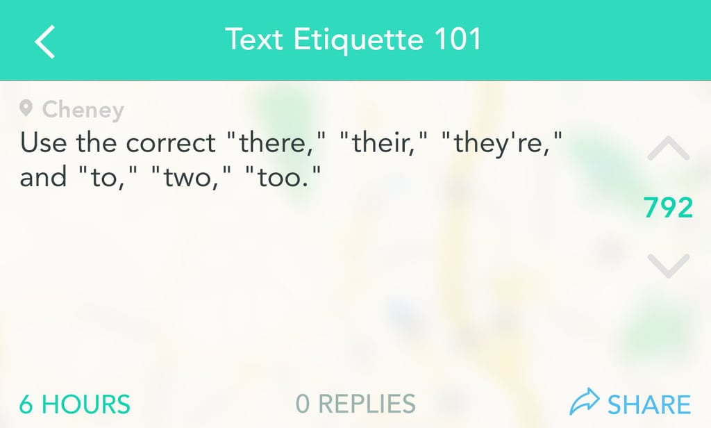 Thou shalt not use incorrect grammar, syntax, or spelling.