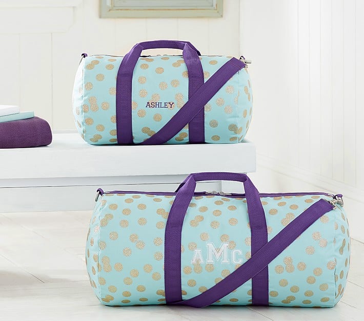 Personalized Duffle Bag ($31, originally $40)