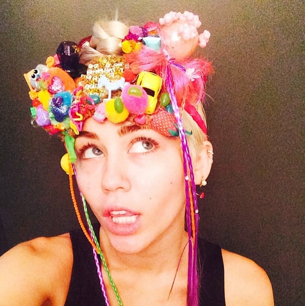 Miley Cyrus's Art in V Magazine September 2014
