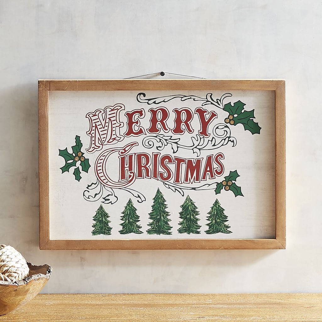Merry Christmas Wall Decor ($17)