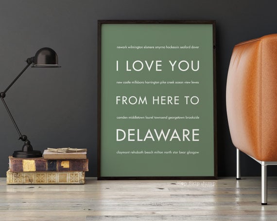 I Love You From Here to Delaware
