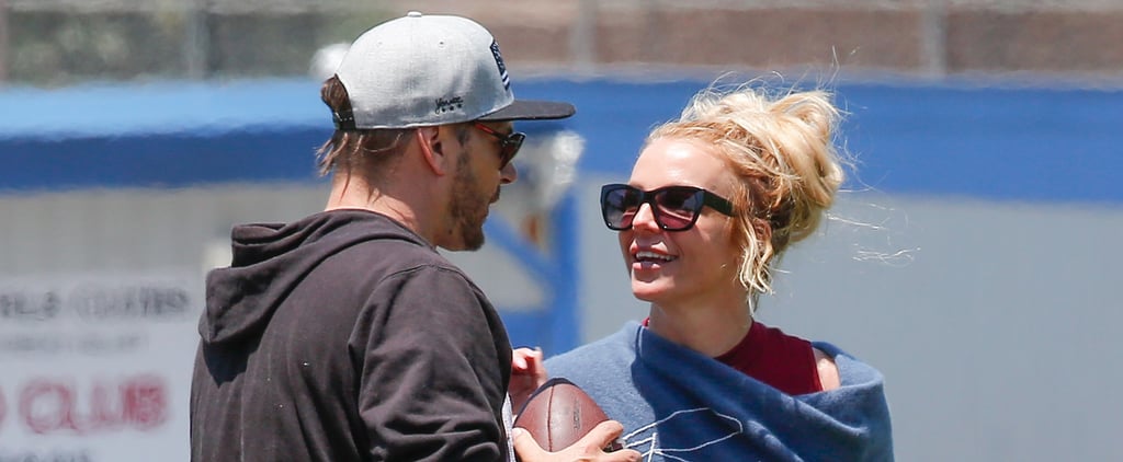 Britney Spears and Kevin Federline at Sons' Soccer Game 2016