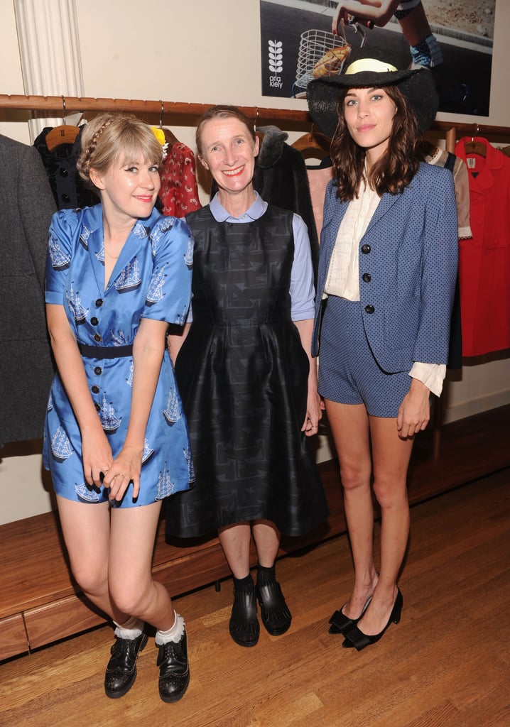 Tennessee Thomas and Alexa Chung With Orla Kiely