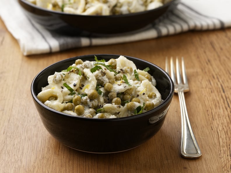 Little Ears Pasta With Peas, Mint, and Ricotta