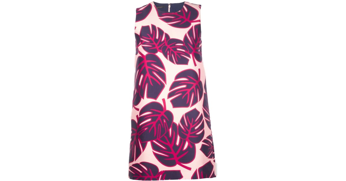 Mother of Pearl Palm Print Franklin Shift Dress | Palm-Print Clothing ...