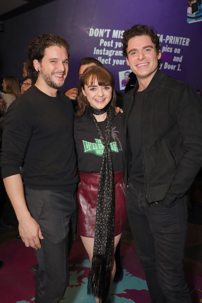 Game of Thrones Reunion Maisie Williams Kit Harington Photos