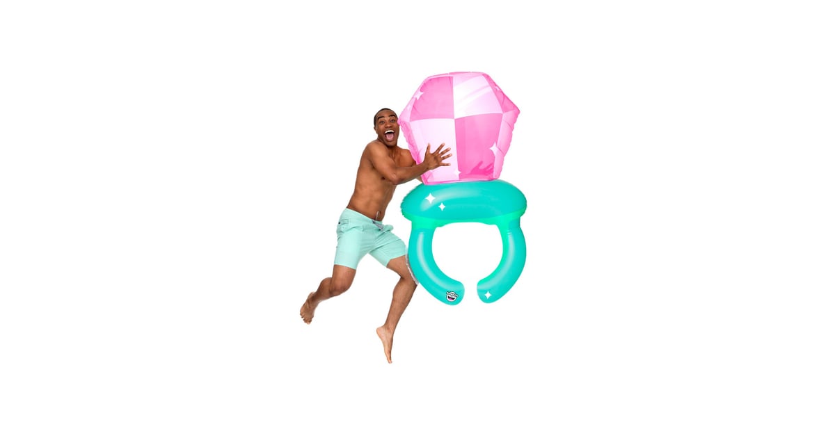 giant bling ring pool float