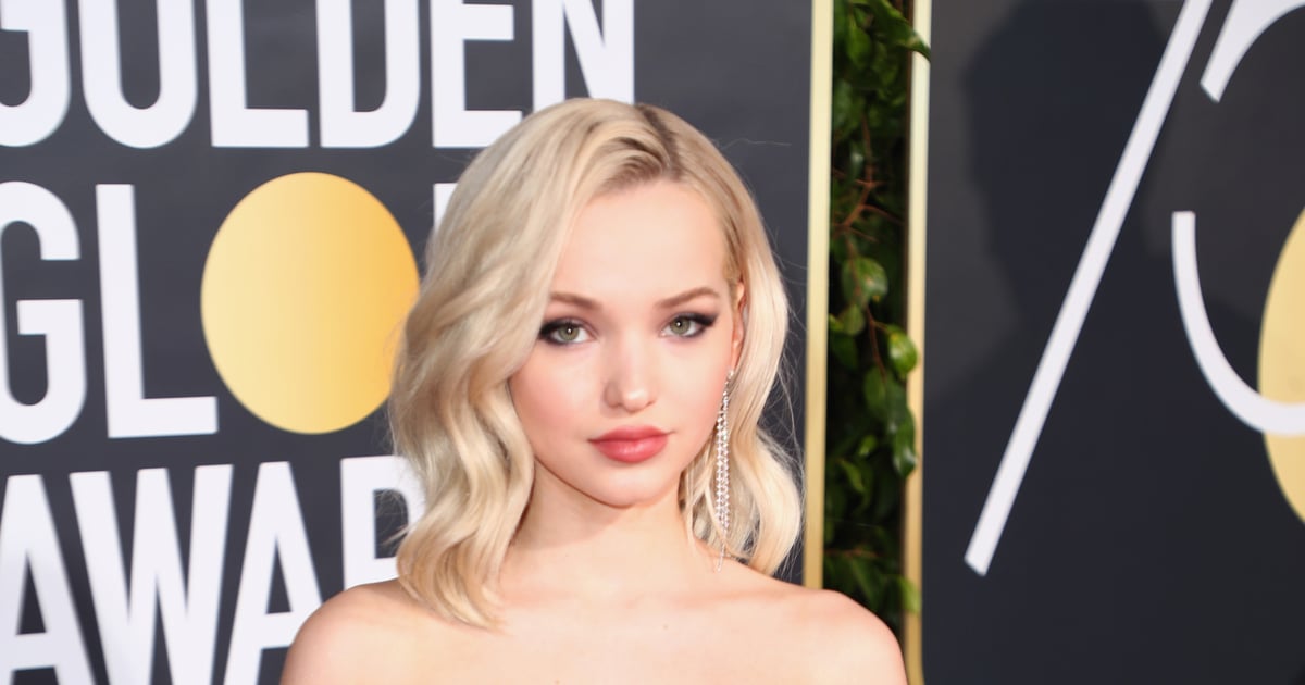 Dove Cameron's Black French Manicure | POPSUGAR Beauty
