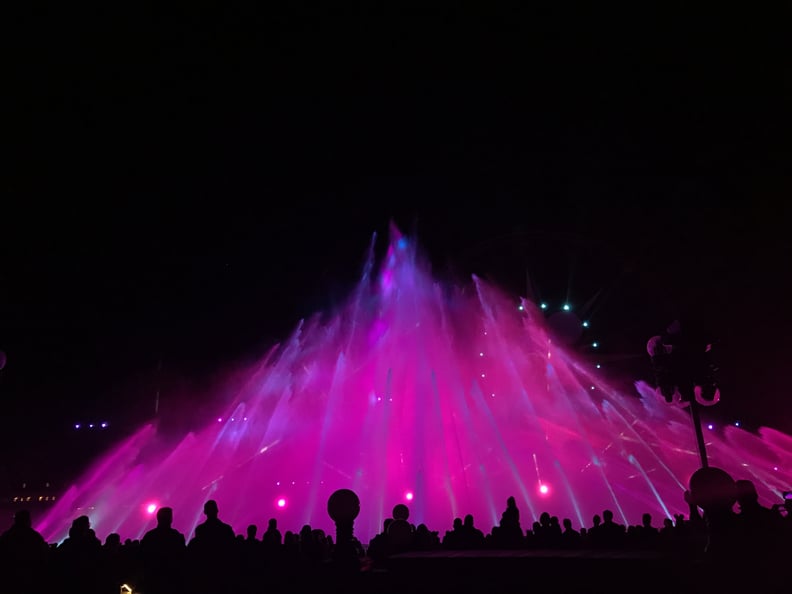 The Lagoon Is Illuminated by More Than 800 Light Fixtures, and Fountain Heights Range From 30 to 200 Feet.