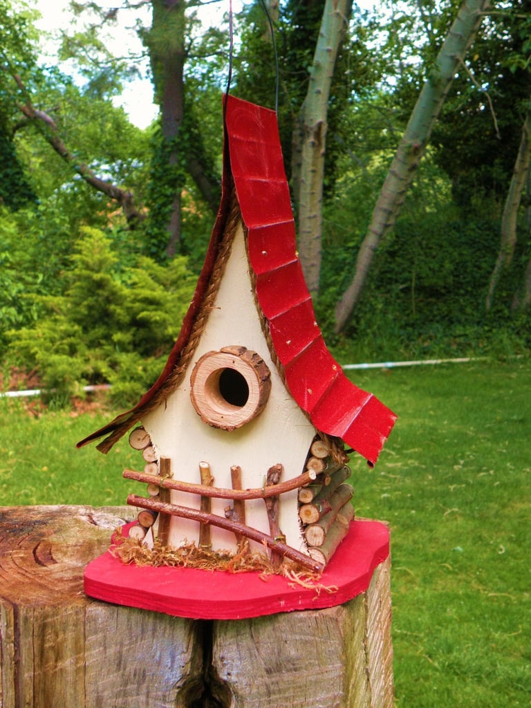 Something Quirky: Whimsical Decorative Birdhouse