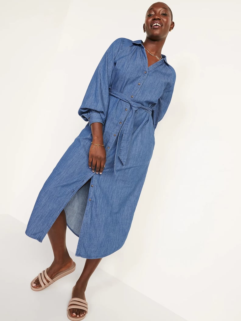 Old navy jean shirt dress sales