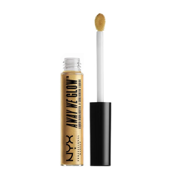 NYX Cosmetics Away We Glow Liquid Highlighter in Golden Hour