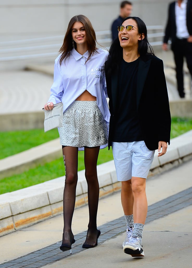 Kaia Gerber Wearing Alexander Wang at the CFDA Awards 2018