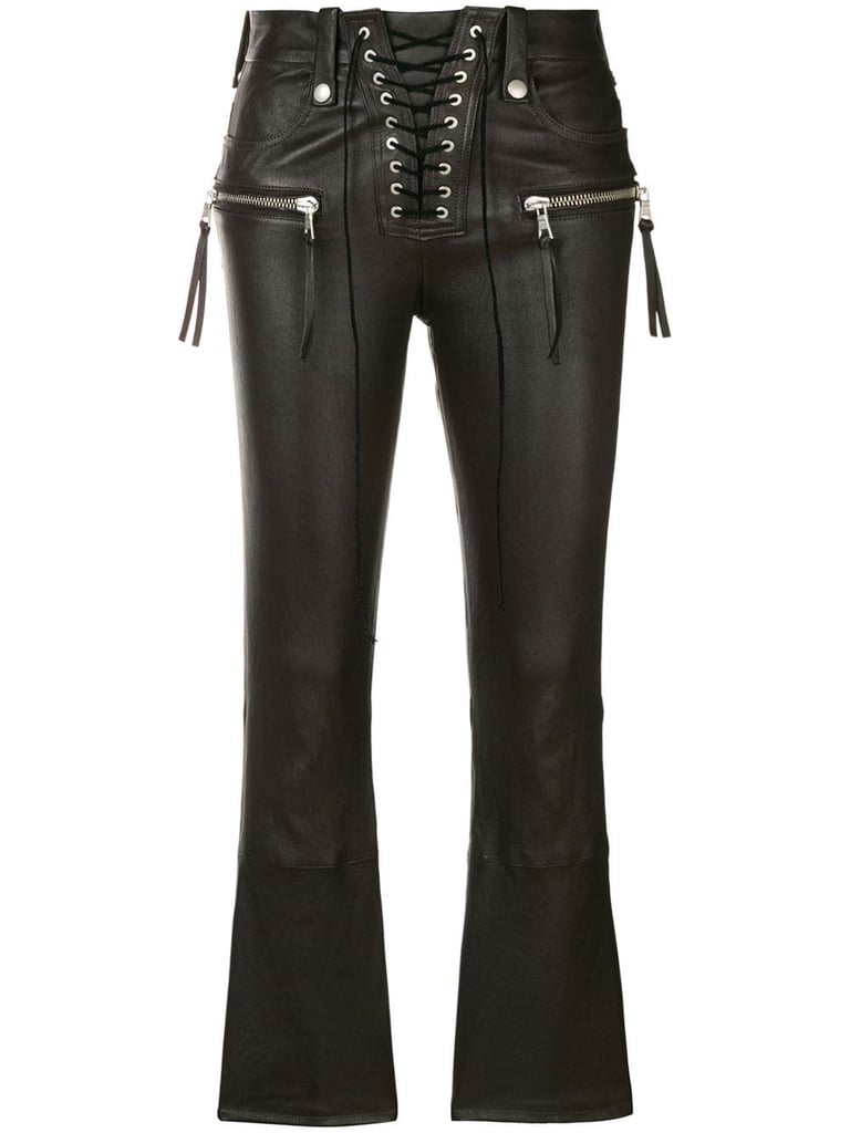 Our Pick: Unravel Project Lace-Up Detail Trousers | Kim Kardashian's