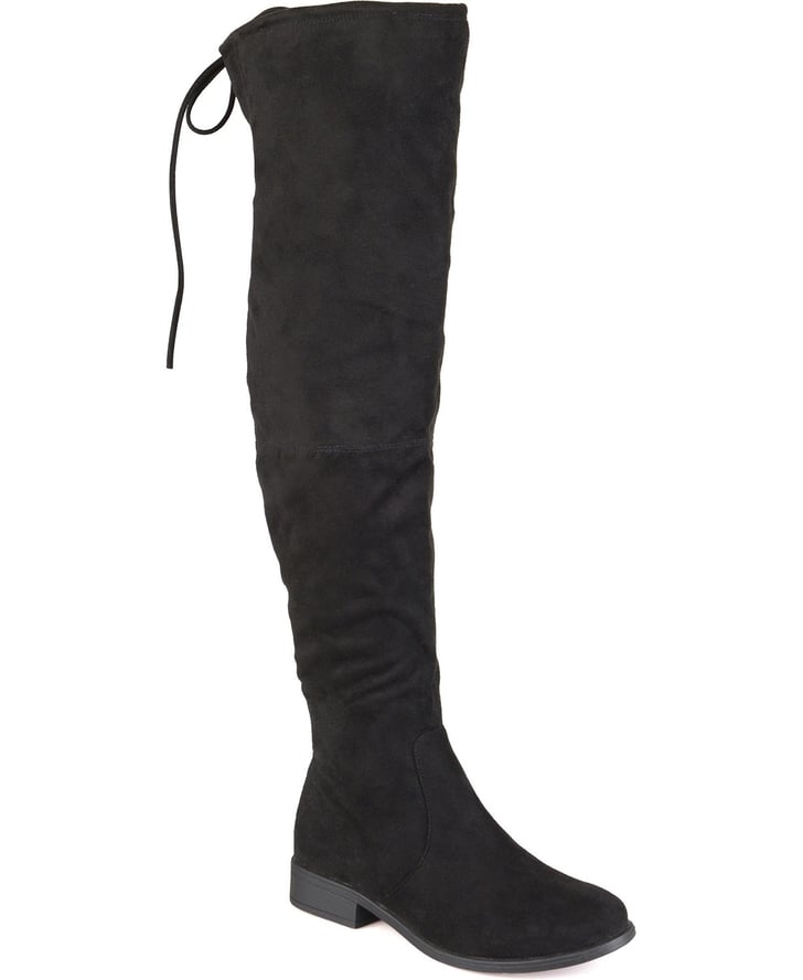 journee collection women's wide calf mount boot