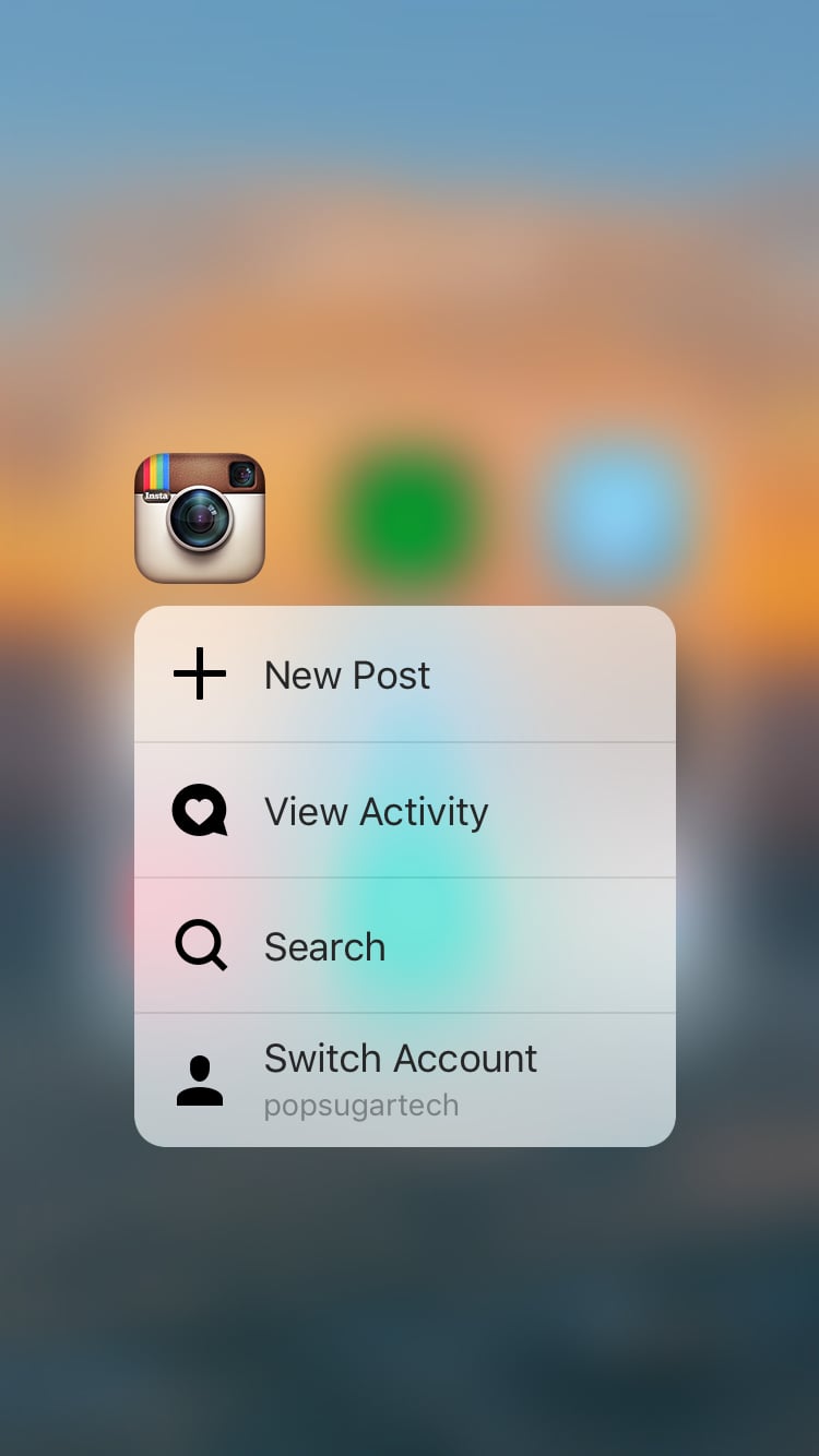 Catch up on your "likes" on Instagram with 3D Touch.