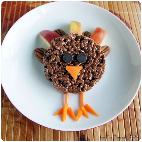 Chocolate Rice Cereal Turkeys