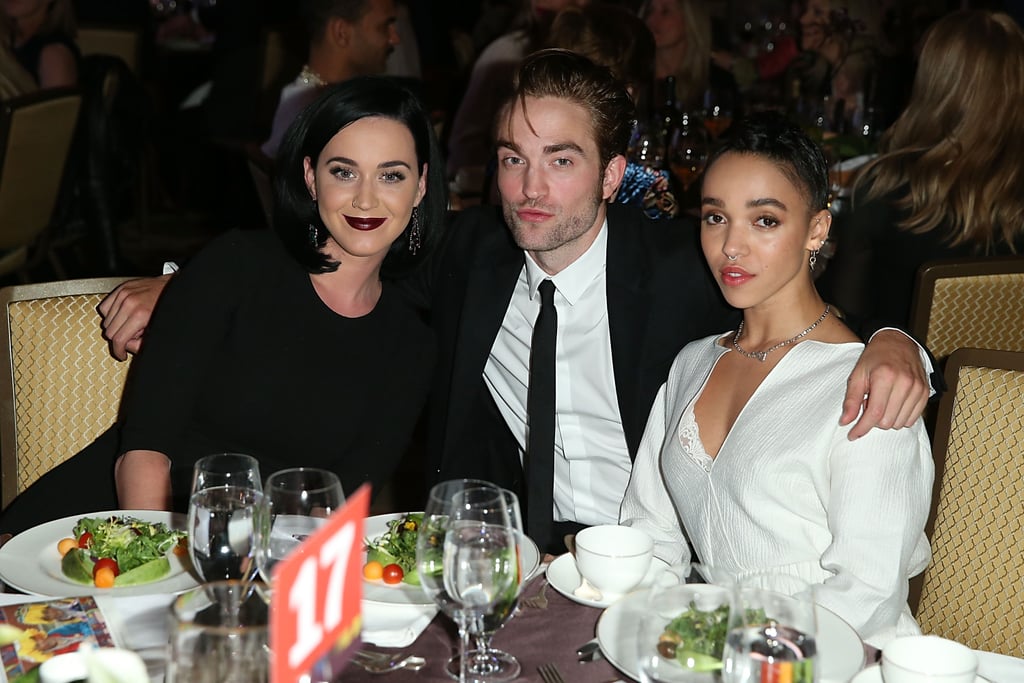 Katy hung out with Rob and FKA Twigs at the 8th Annual GO Campaign Gala in Beverly Hills in 2015.