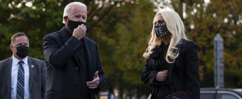 Excuse Me, Do You Have a Moment to Discuss Lady Gaga's Biden Rally Boots? They're Unreal.