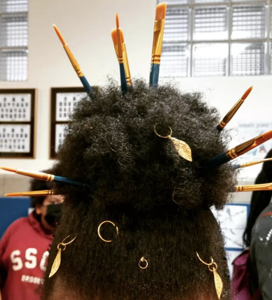 Paintbrushes and Puffs