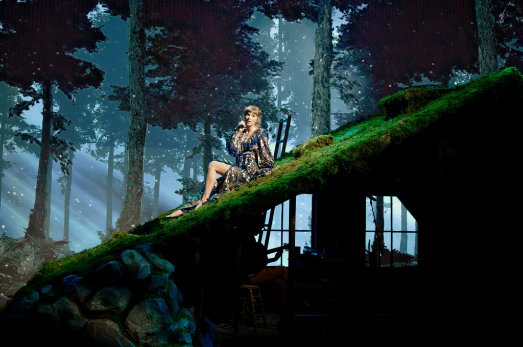 Taylor Swift's Performance Dress by Etro at the 2021 Grammys