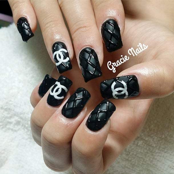24 Chanel Nail Design Ideas to Try Yourself in 2023  Nerd About Town