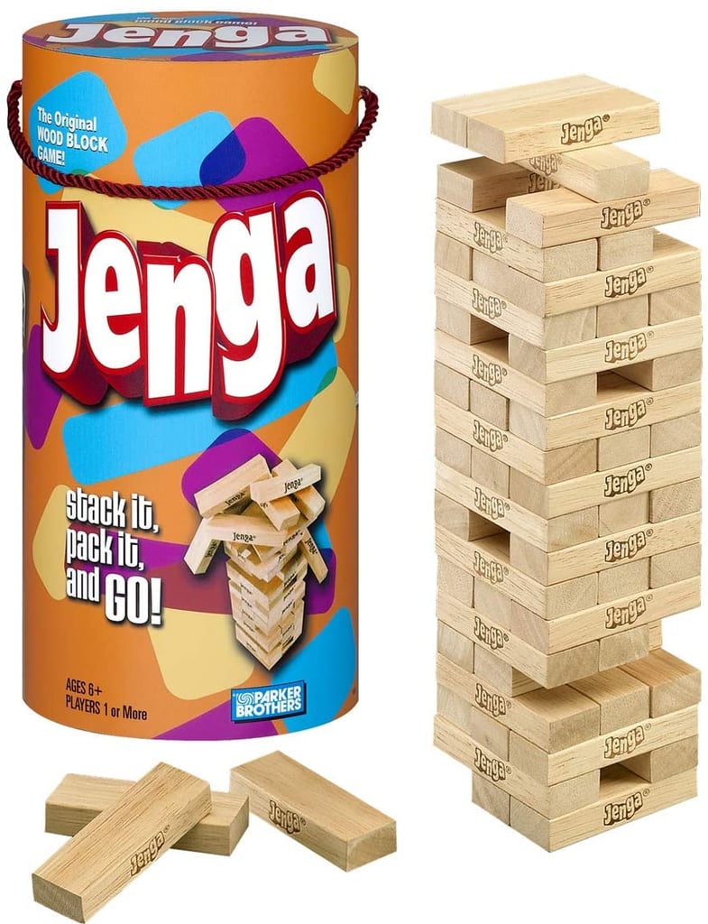 Jenga Game Wooden Blocks Stacking Tumbling Tower Best Amazon Prime