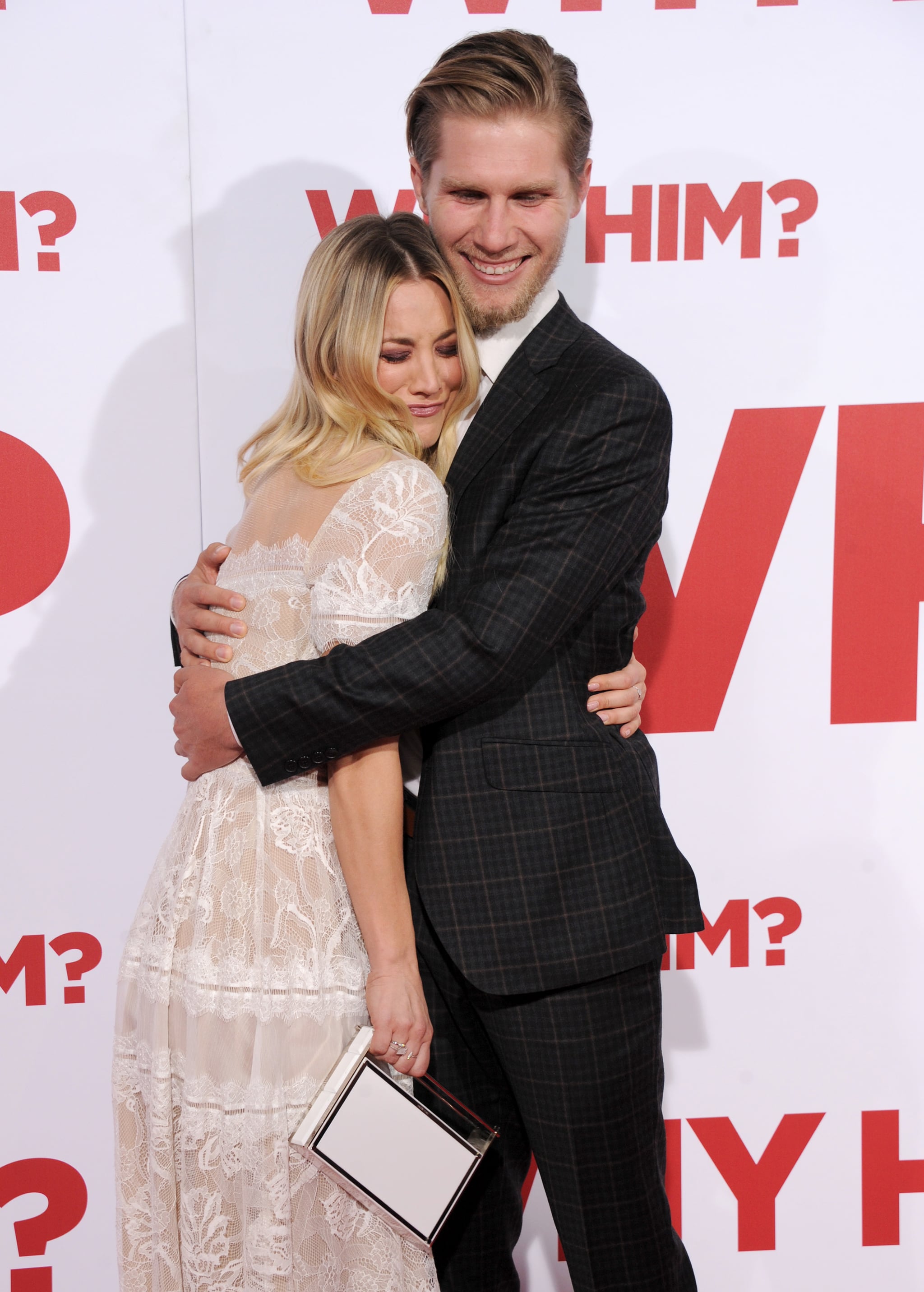 Kaley Cuoco and Karl Cook at Why Him? Premiere 2016 | POPSUGAR Celebrity