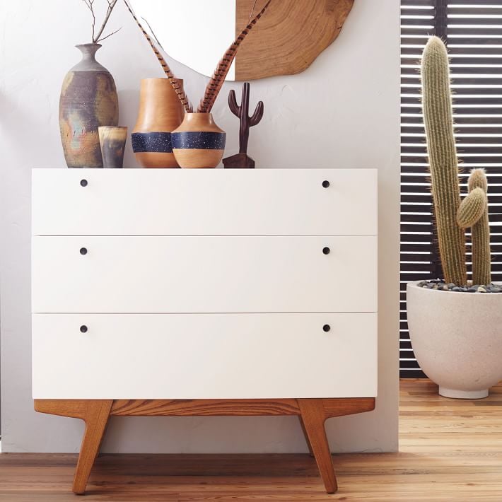 Modern ThreeDrawer Dresser The Best SmallSpace Furniture From West