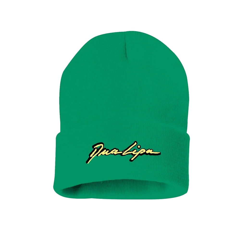 Dua Lipa Green Beanie