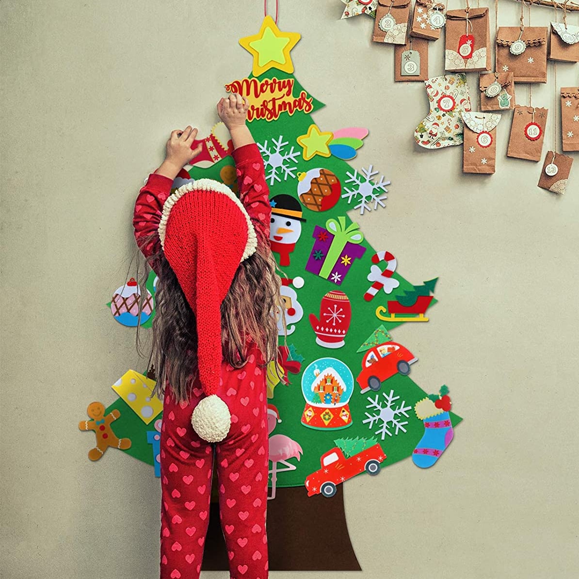 Felt Christmas Tree Ornaments 2022