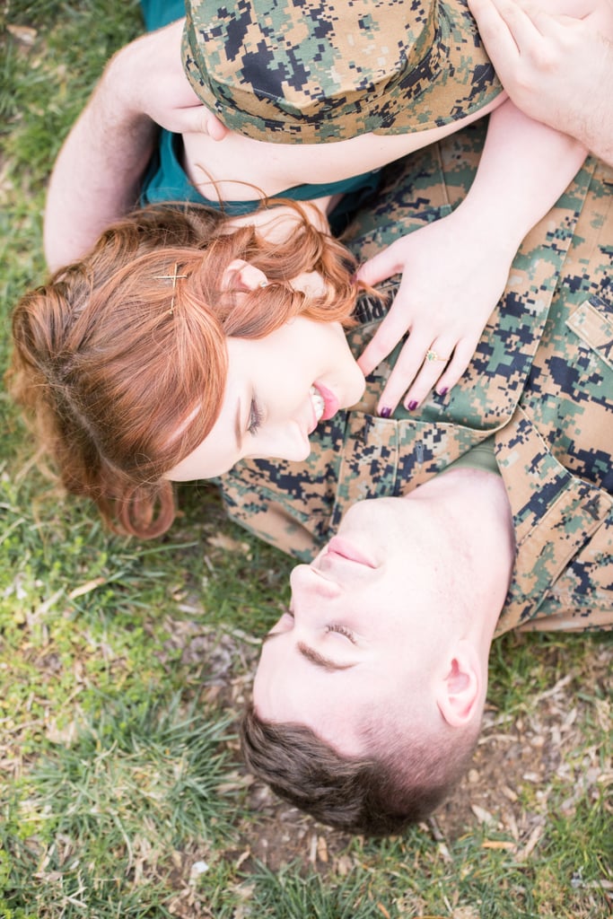 Military Couple Engagement Session in Washington DC