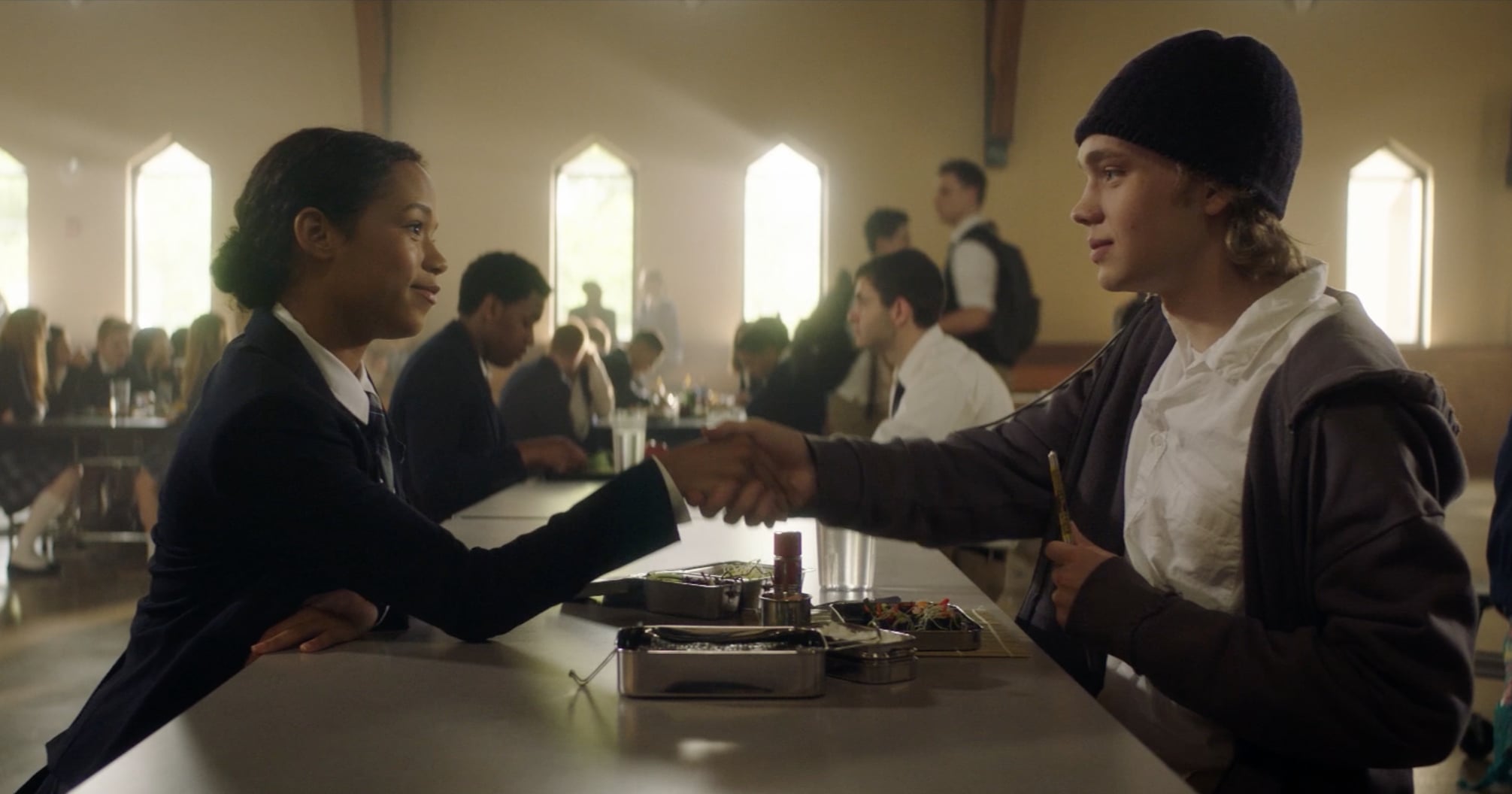 Words on Bathroom Walls Watch This Exclusive Clip POPSUGAR Entertainment