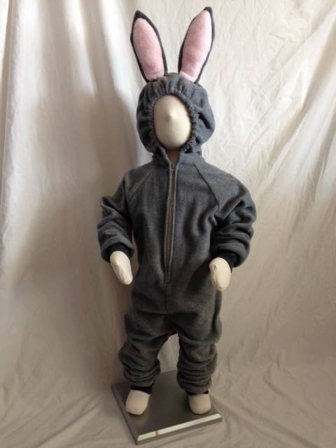 Child's Gray Bunny Rabbit Costume