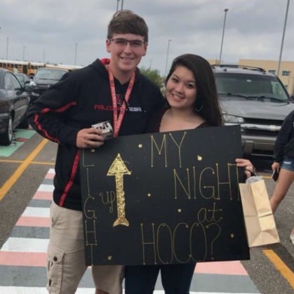 Fenty Beauty Highlighter Homecoming Proposal