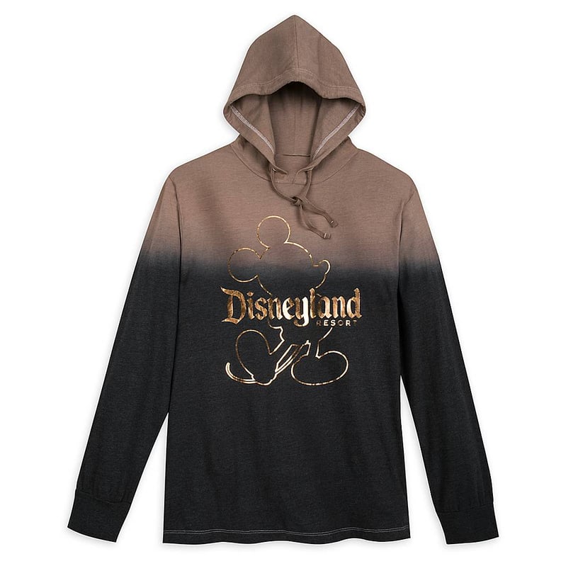 Belle Bronze Mickey Mouse Hooded Long Sleeve T-Shirt