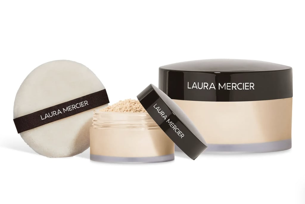 Laura Mercier Translucent Loose Setting Powder Duo & Velour Puff Set