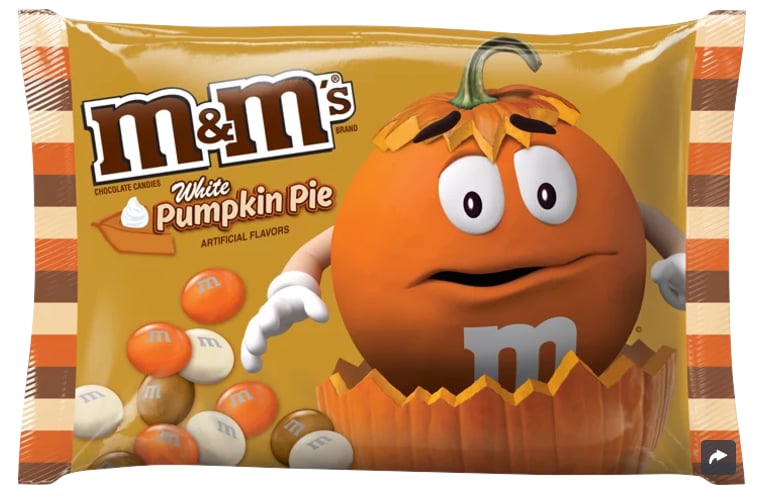 White Pumpkin Pie M&M's
