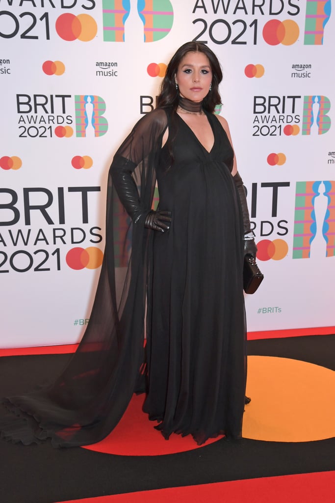 Jessie Ware Wearing Opera Gloves at the BRIT Awards 2021