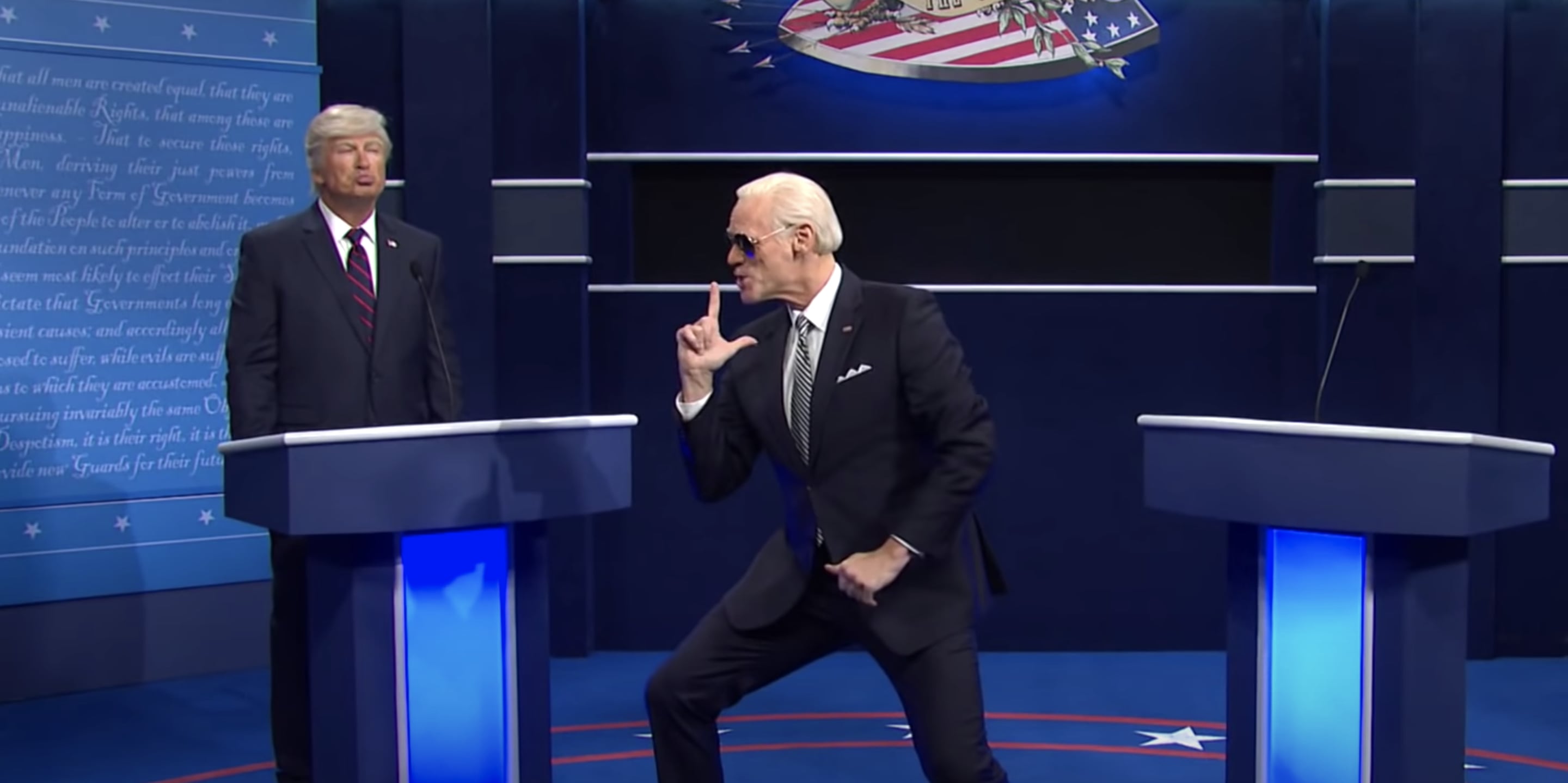 SNL Jim Carrey as Joe Biden in Presidential Debate Skit POPSUGAR