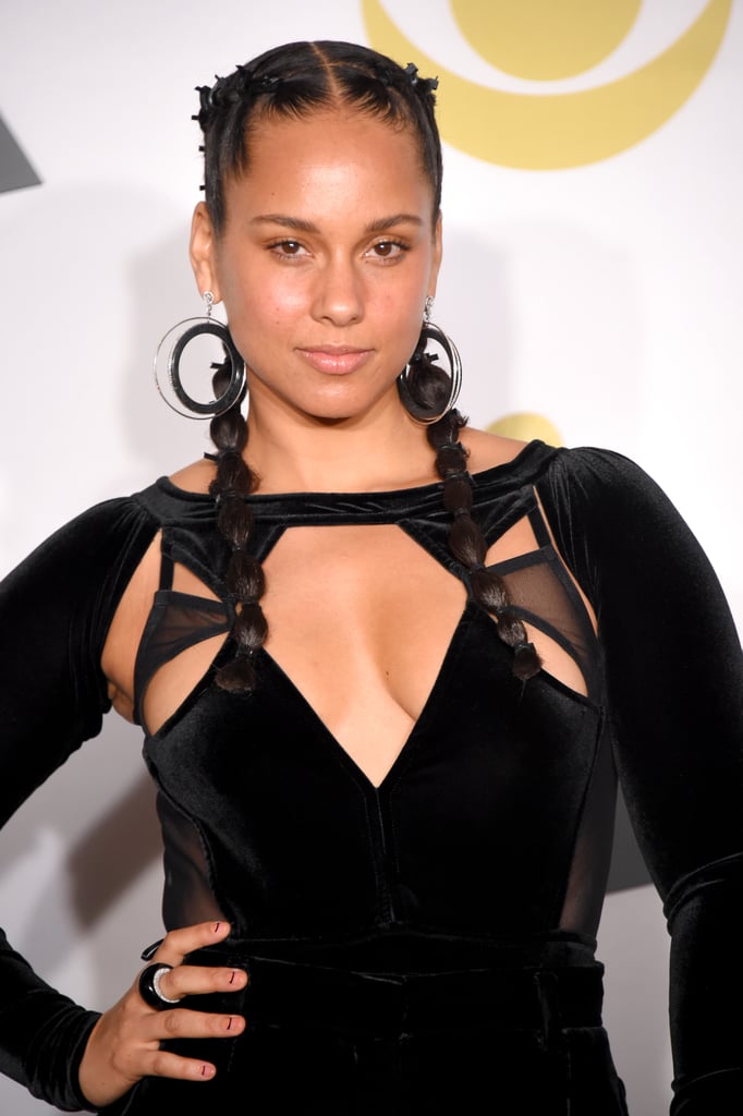 Alicia Keys's Braids at the Grammys 2018