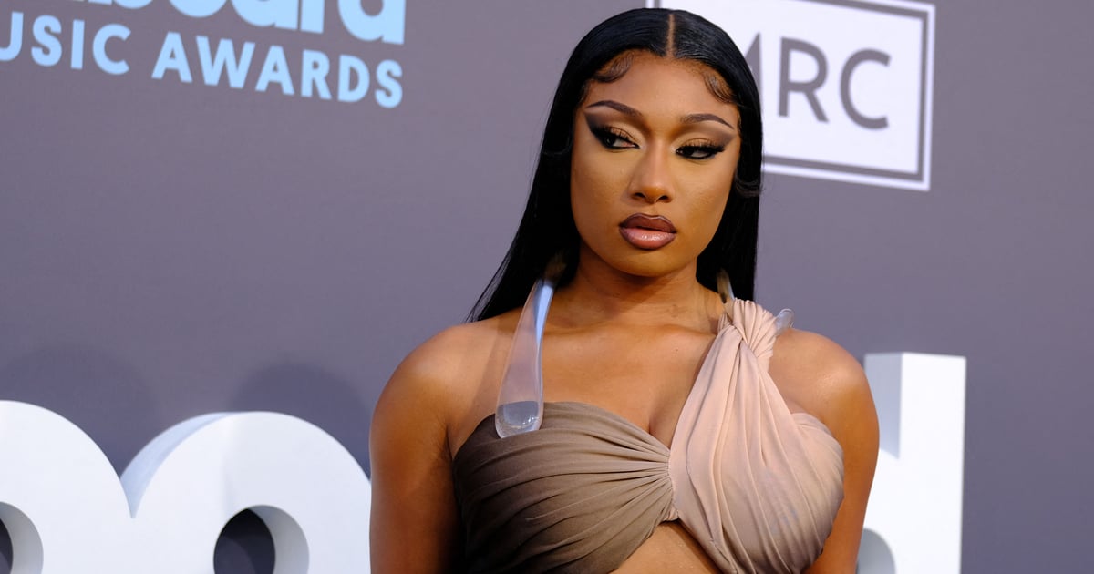 Megan Thee Stallion’s Chrome Nails at the Billboard Music Awards Are Goals