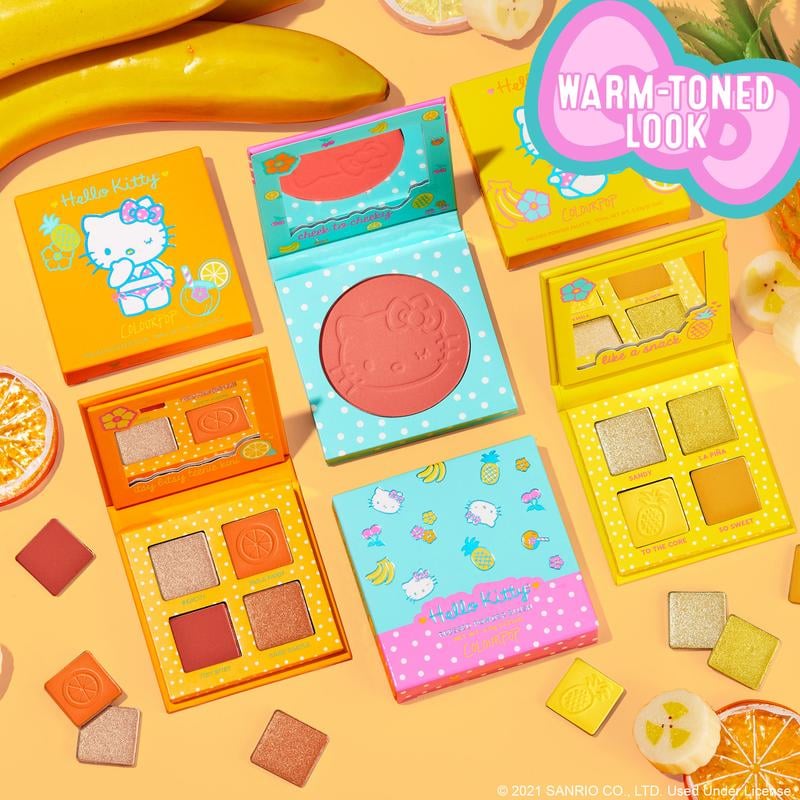 ColourPop x Hello Kitty Warm Sands Eye & Cheek Makeup Set