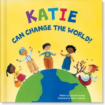 For the Kids: 'I Can Change the World!' Personalized Book