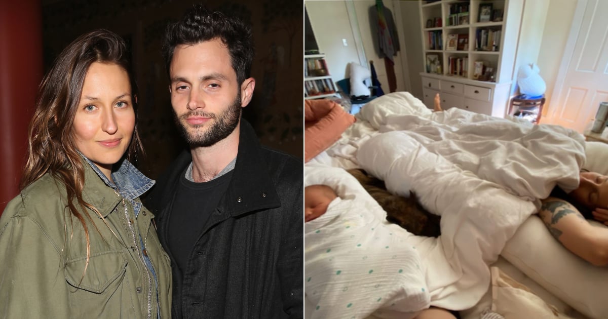 Penn Badgley and Domino Kirke Welcome First Child Together | POPSUGAR ...